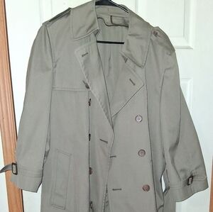London Fog Men's Khaki Trench Coat